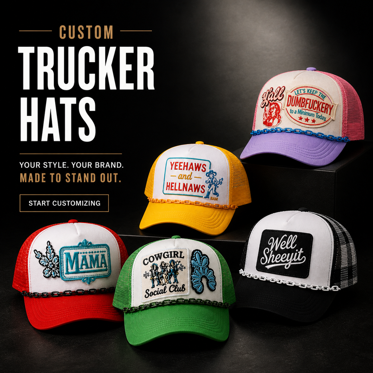 Custom Trucker Hats