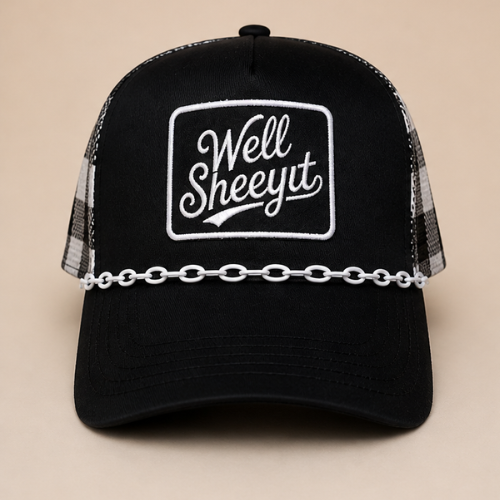 Custom Western Trucker Hat | Well Sheeyit | Custom | Boutique | Festival | Boho