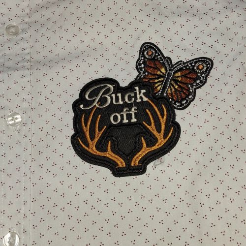 Beverly Hills Polo Club Button Down | Size M | Custom Crop | Patchwork