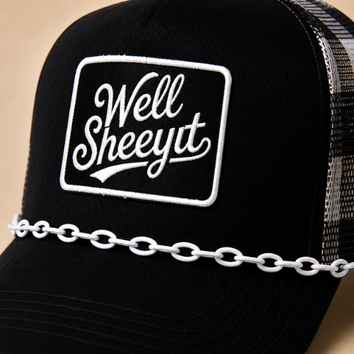 Custom Western Trucker Hat | Well Sheeyit | Custom | Boutique | Festival | Boho