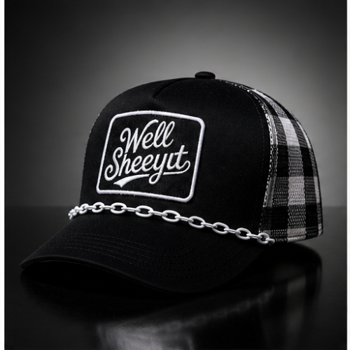 Custom Western Trucker Hat | Well Sheeyit | Custom | Boutique | Festival | Boho