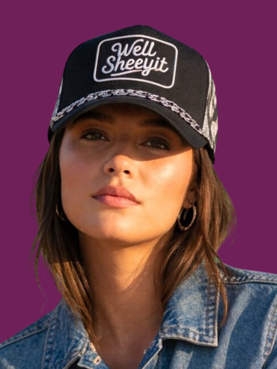 CUSTOMIZABLE | Western Style Trucker Hat | Vintage Trucker Snap Back | New