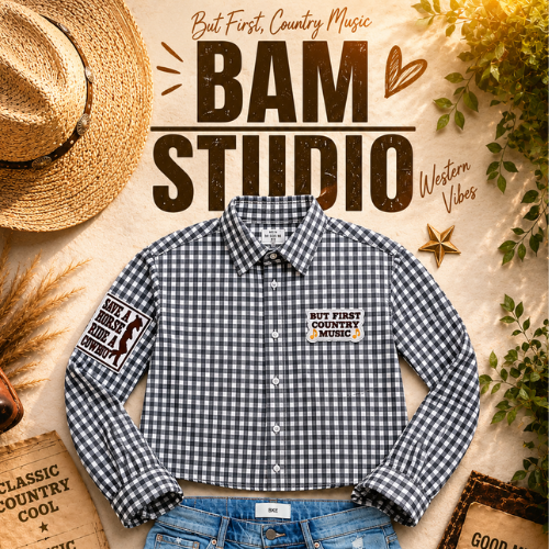 Cropped Button Up Shirt Small Brown Gingham Merona Reworked Classic Preppy Crop